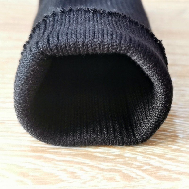 95 acrylic 5 spandex knitted tubular rib for down jacket