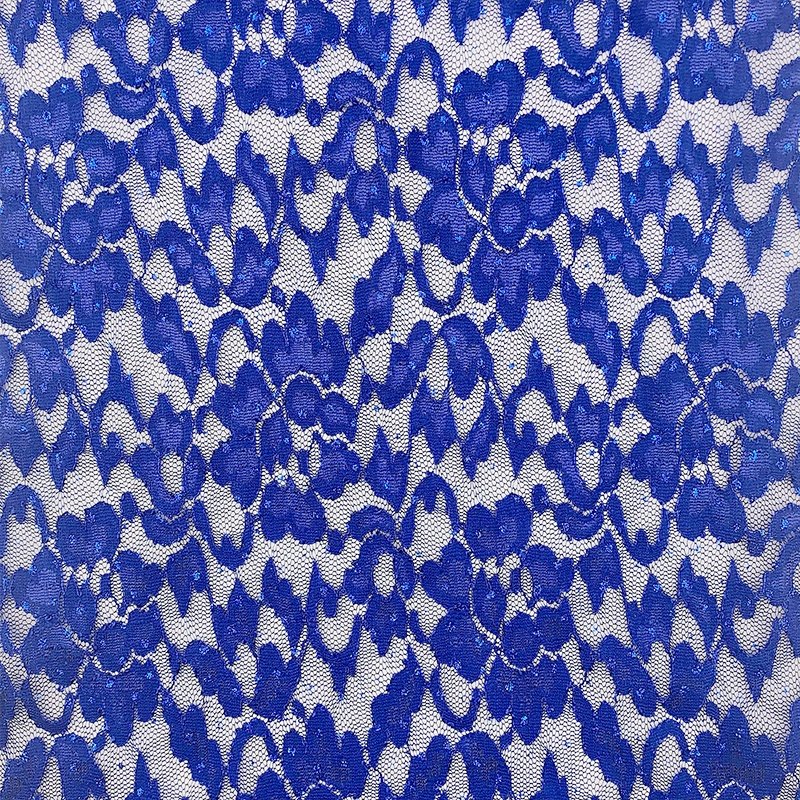 Pink Cord High Quality French African Net Turquoise Blue Clothing Elastic Lace Fabric With Glitter