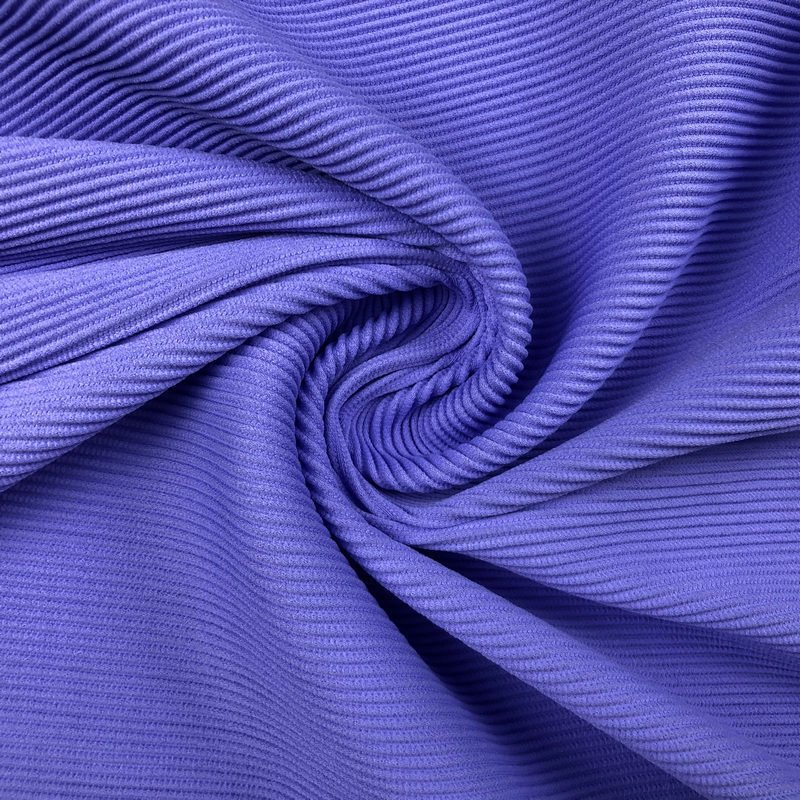 Wholesale Recycled 4 Way Stretch Knit Ribbed Stripe Spandex Rib Swim Fabric