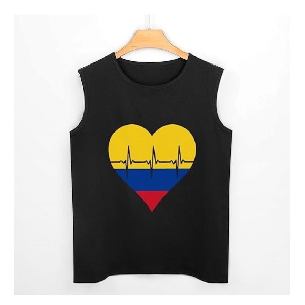 Export oriented oversize stylish print color 100% cotton sleeve less round neck men's tank top from Bangladesh best price