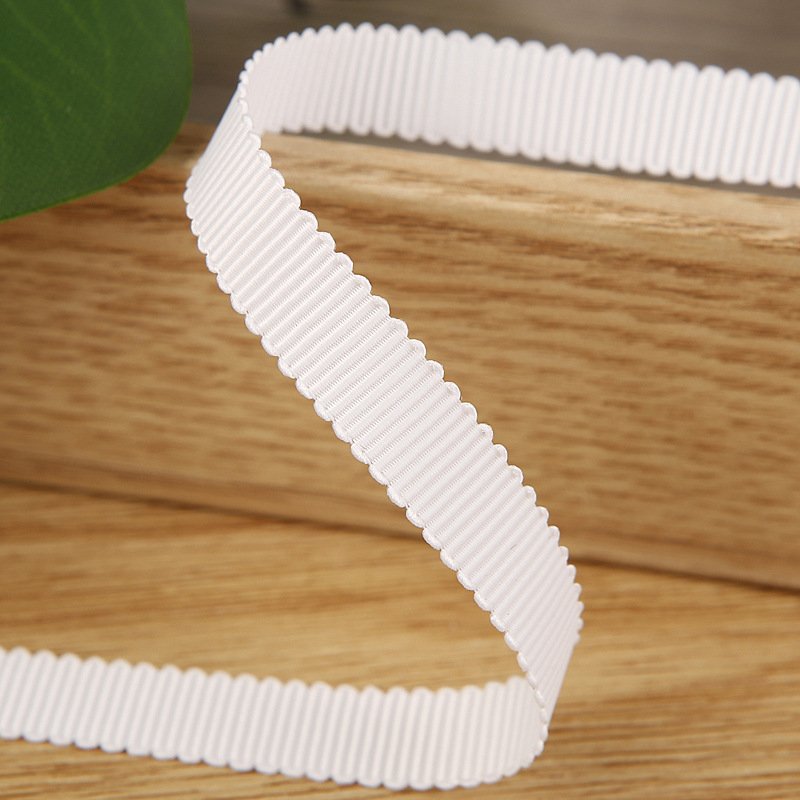 Ribbed lace webbing