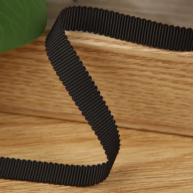 Ribbed lace webbing