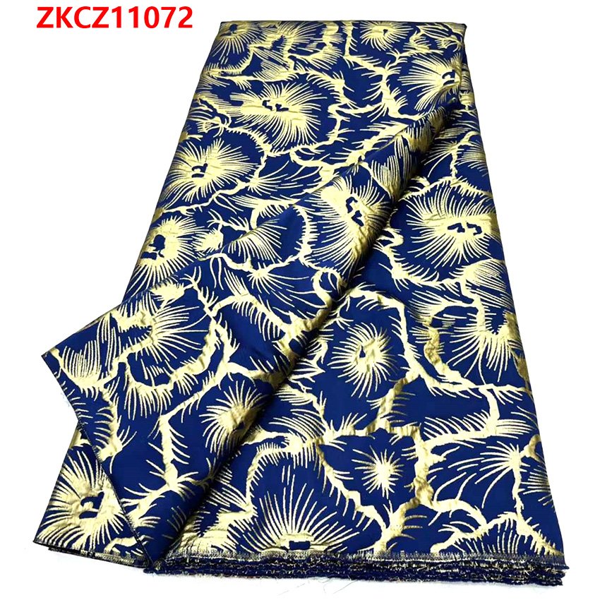 African Ribbon Sequins Lace Fabric Dress 3d Floral Embroidered Jacquard Brocade 5 Yards Party Organza Tulle Plaid Woven Weft