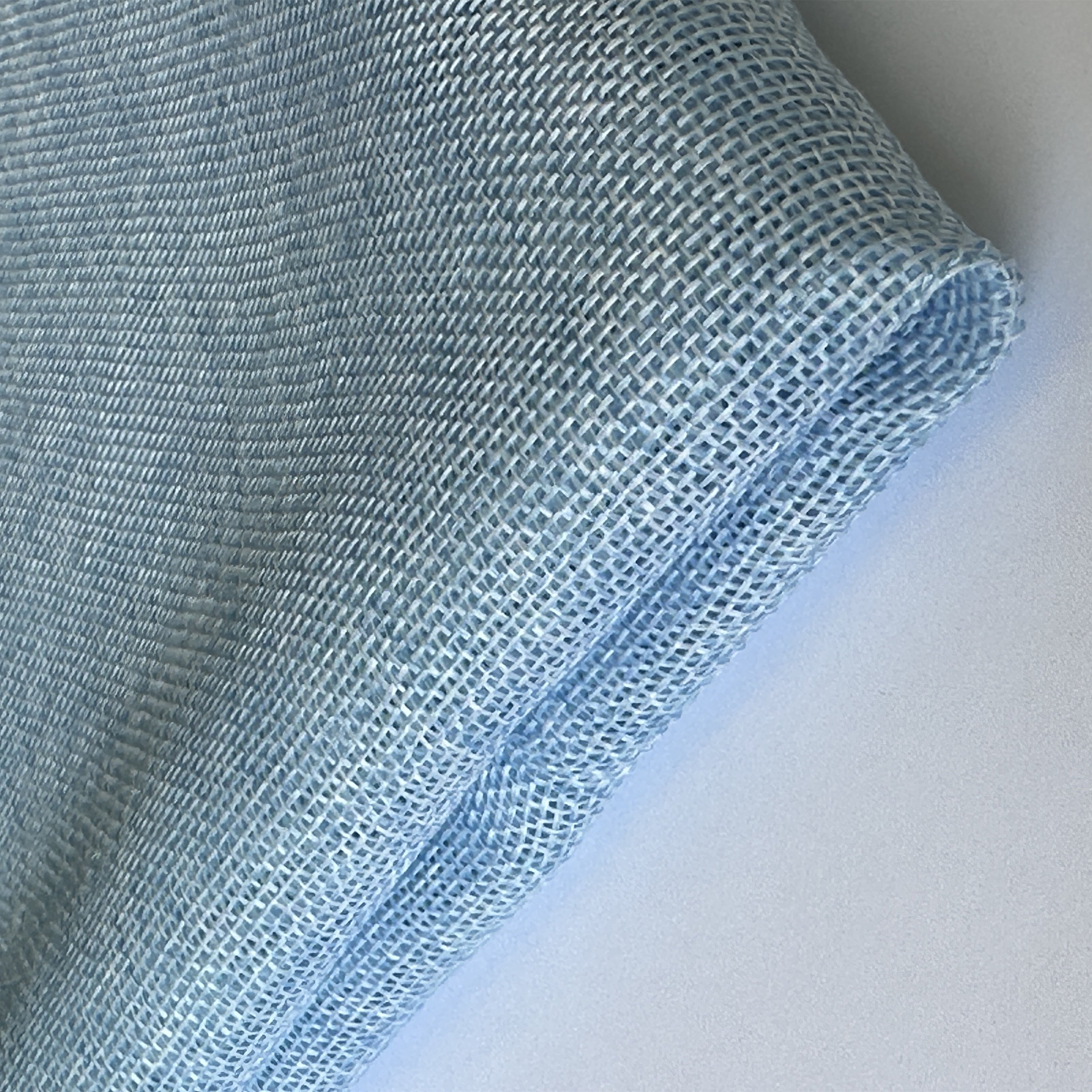 Factory Direct 100% Polyester Plain Solid Color Imitated Linen Fabric For Sofas