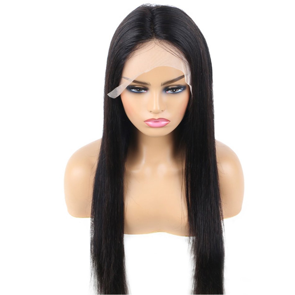 Raw Brazilian Human Hair Lace Frontal Wigs Cuticle Aligned Bone Straight 13X6 Hd Human Hair Lace Front Wigs For Black Women