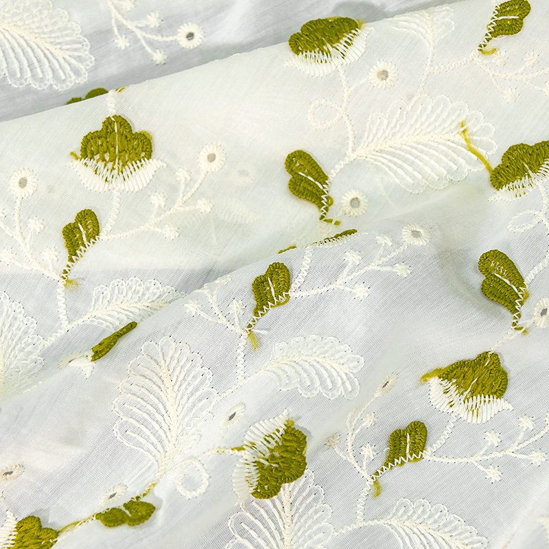 Wholesale Afghan Dresses 3D Flower Lace Fabric Embroidery Fabric