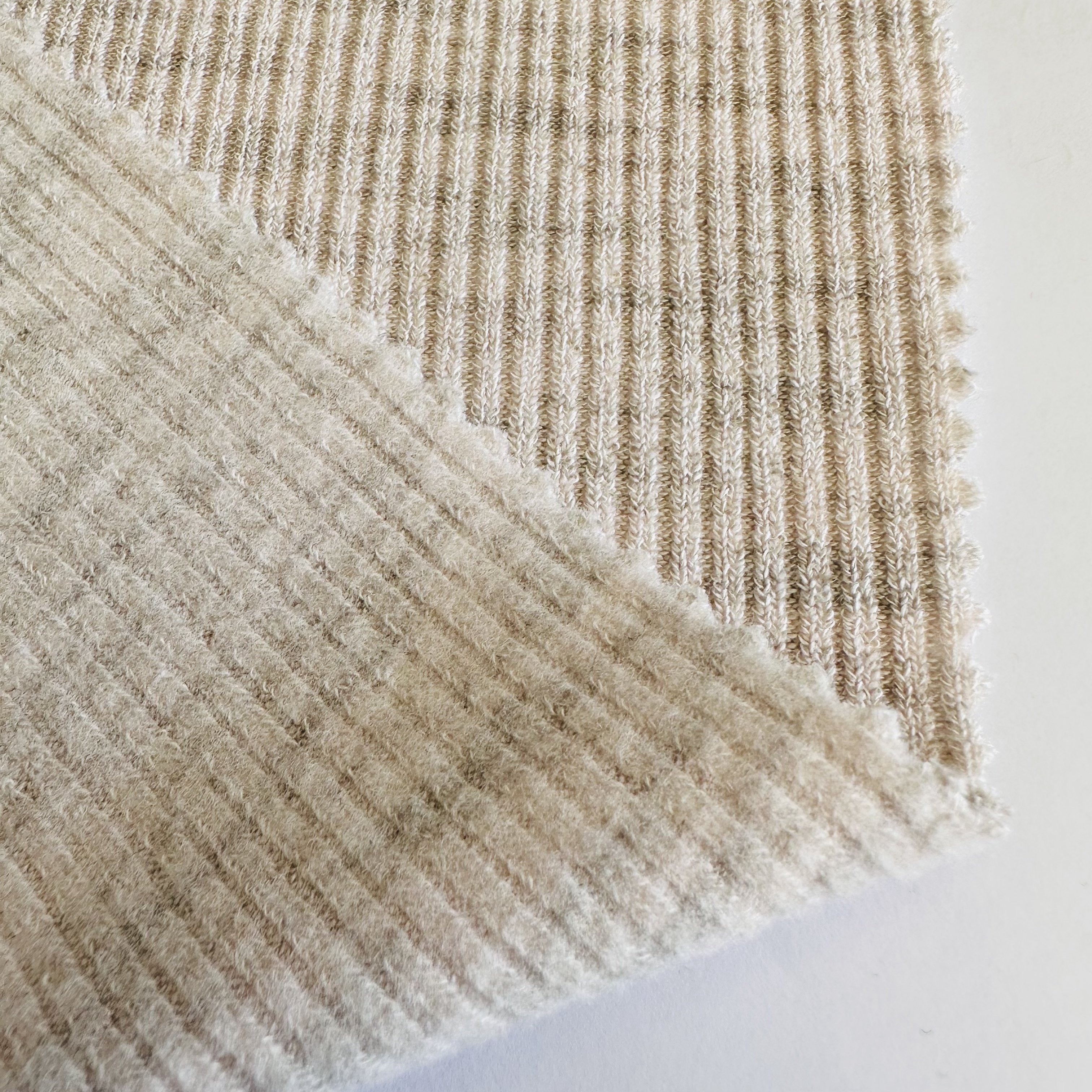 Wholesale rayon polyester stretch TR cation hacci fabric brush coarse needle fabric for winter coat