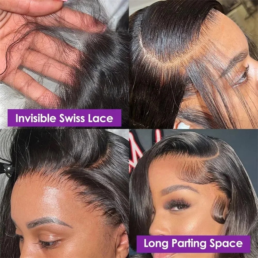 13x6 Raw Indian Hair HD Lace Frontal Wigs ,Raw Vietnamese Hair Glueless Full Lace Front,Natural Pre Plucked 13x4 Brazilian Wigs