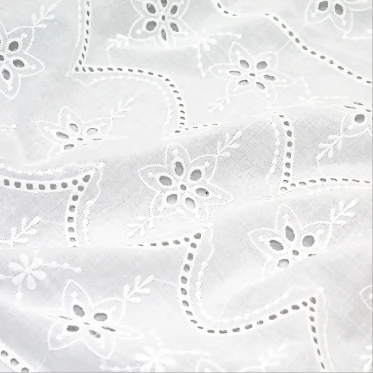 ZJ border clothing accessories punch edges guipure lace trim embroidery fabric for kids