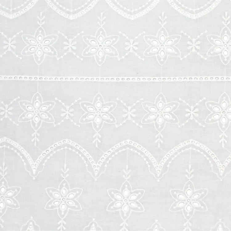 ZJ border clothing accessories punch edges guipure lace trim embroidery fabric for kids