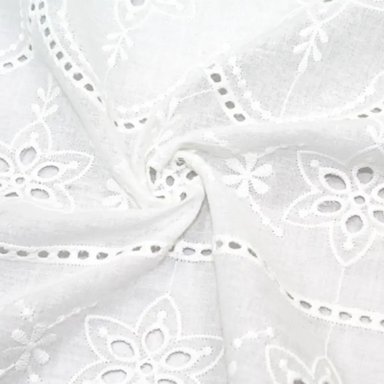 ZJ border clothing accessories punch edges guipure lace trim embroidery fabric for kids
