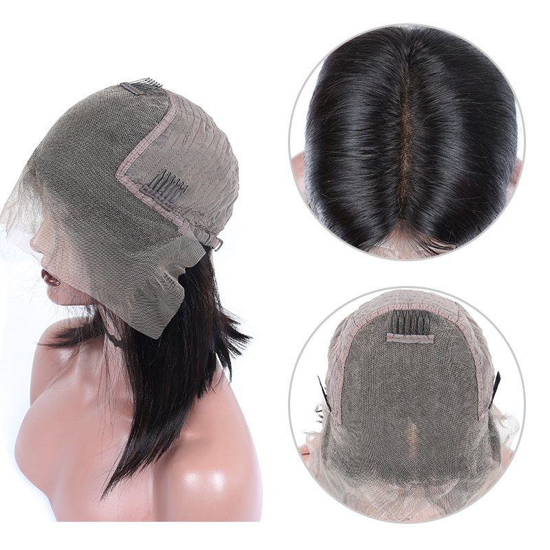 Wholesale 130% Density Body Wave Glueless Swiss HD Lace Hair Wigs 13x6 hd 100% virgin remy human hair lace front wig