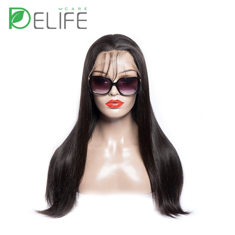 100% Brazilian Virgin Human Hair Transparent Swiss Lace Wig HD Body Wave Curly Lace Front wigs for Black Women
