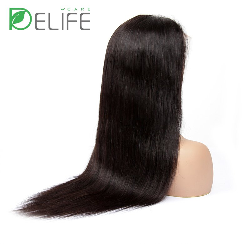 100% Brazilian Virgin Human Hair Transparent Swiss Lace Wig HD Body Wave Curly Lace Front wigs for Black Women