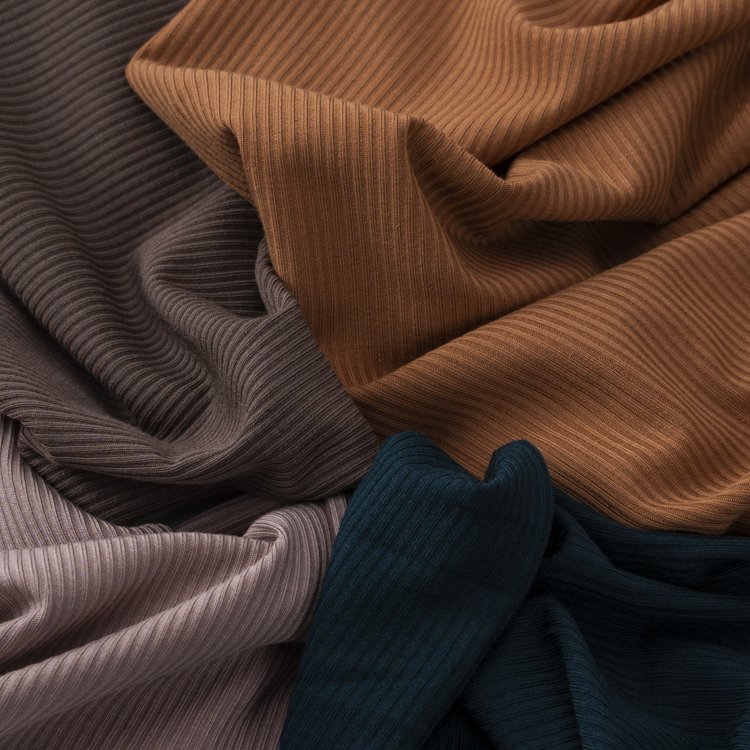 60S+30D TENCEL Micro modal 2*1 rib elastic cloth