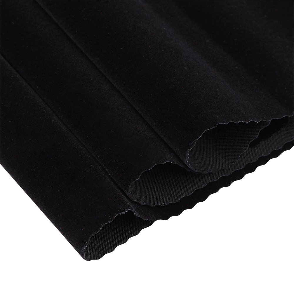 hot sale 100% nylon Black flock velvet flocking fabric