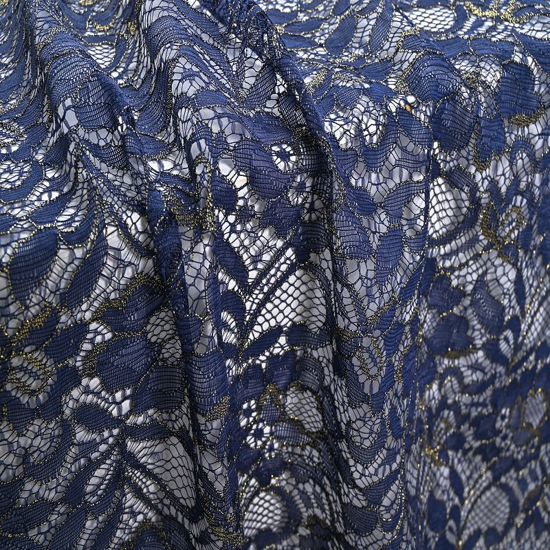 New Style Lower Price Fashion Nylon Strand Thread Floral Lace Fabric For Clothing