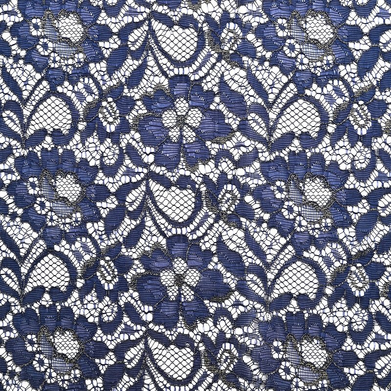 New Style Lower Price Fashion Nylon Strand Thread Floral Lace Fabric For Clothing
