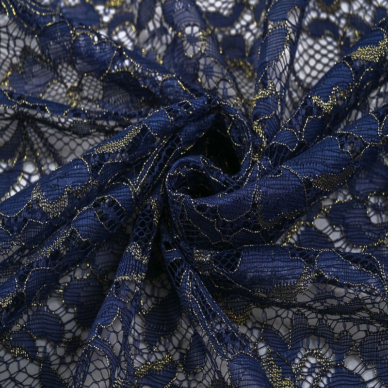 New Style Lower Price Fashion Nylon Strand Thread Floral Lace Fabric For Clothing