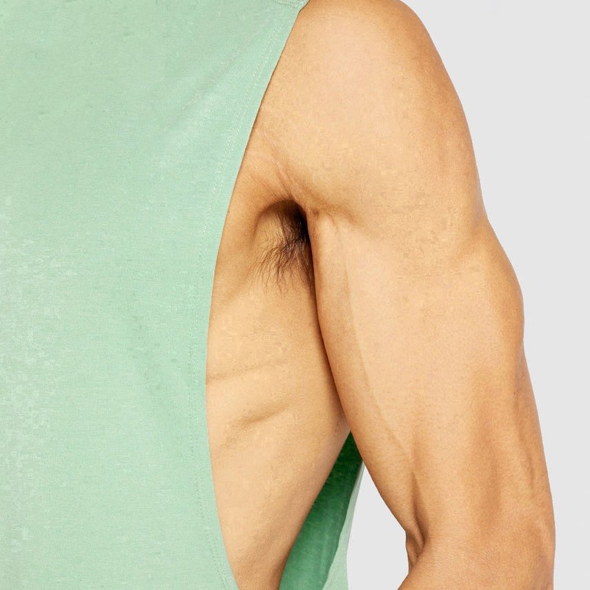 New 2024 Breathable Slim Fit Blank Open Side Gym Workout Top Running Fitness Singlets Tank Tops For Men