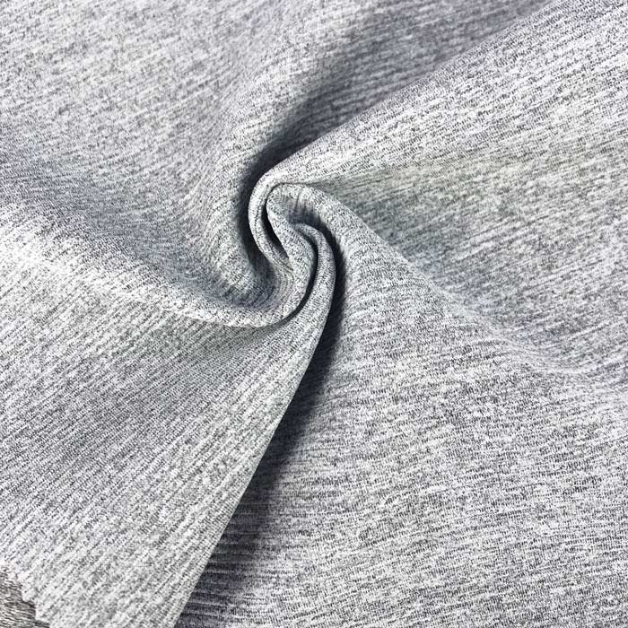 ribbed design 4 way stretch snow white yarn dyed stripe style breathable rib fabric for swimsuit