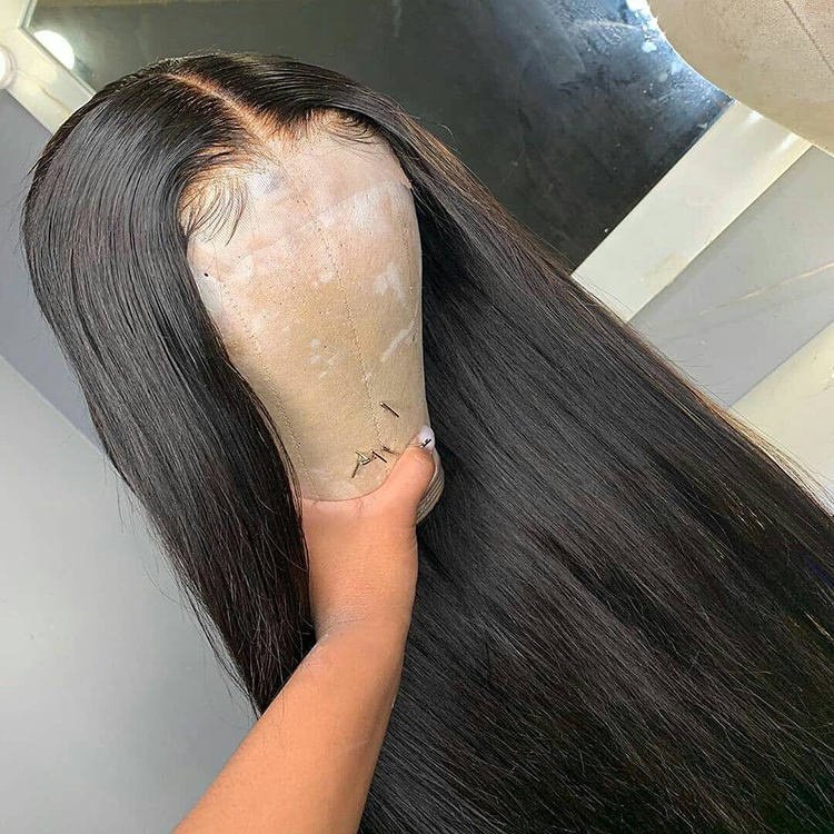 Top Quality 180% Density silk based wigs,deep parting 13*6 lace frontal silk based wigs,wholesale silk based human hair wigs