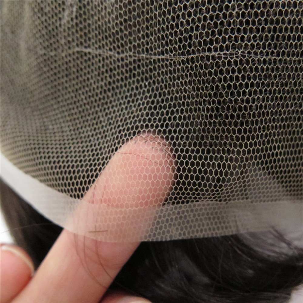 High-class Invisible Hairline Breathable Super Thin Swiss Lace Toupee Human Hair Toupee System; TOP SELLER-2