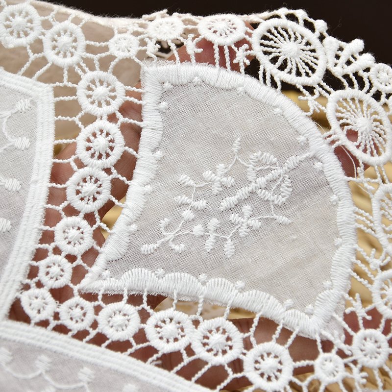 cheap lace Champagne Gold Embroidered Lace Fabric Swiss Voile Lace for Home Soft Sequins Flower OEM Customized Technics