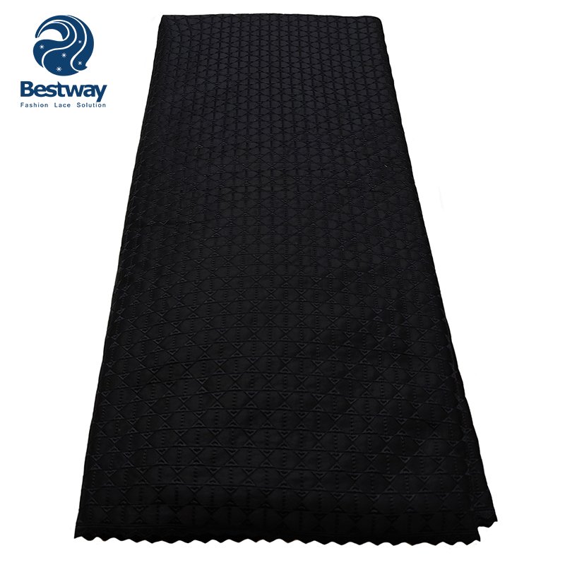 Bestway Top Quality 100% Cotton Men Fabrics Polish Swiss Voile Lace Fabric