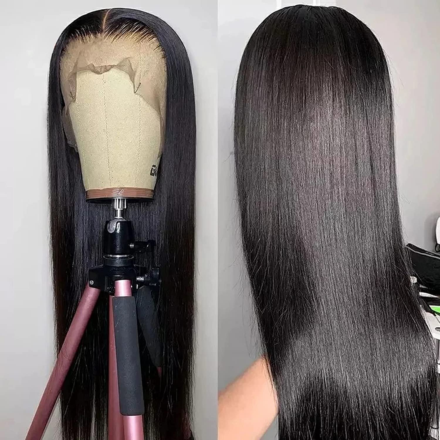 Human Hair Transparent Lace Frontal Wigs Glueless Full Lace Front Wigs For Black Women Brazilian Hair Hd Lace Frontal Wigs