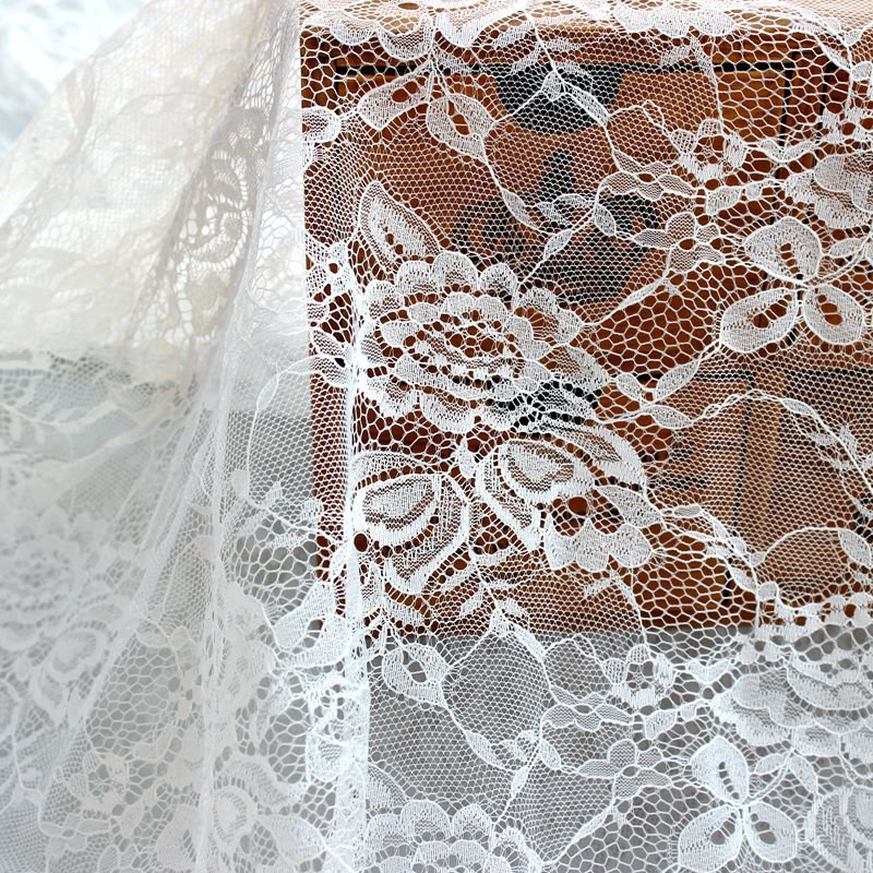 Zeal Wholesale French Lace Fabric Bridal Lace Fabric For Dress Bridal Wedding Dress Lace Fabric