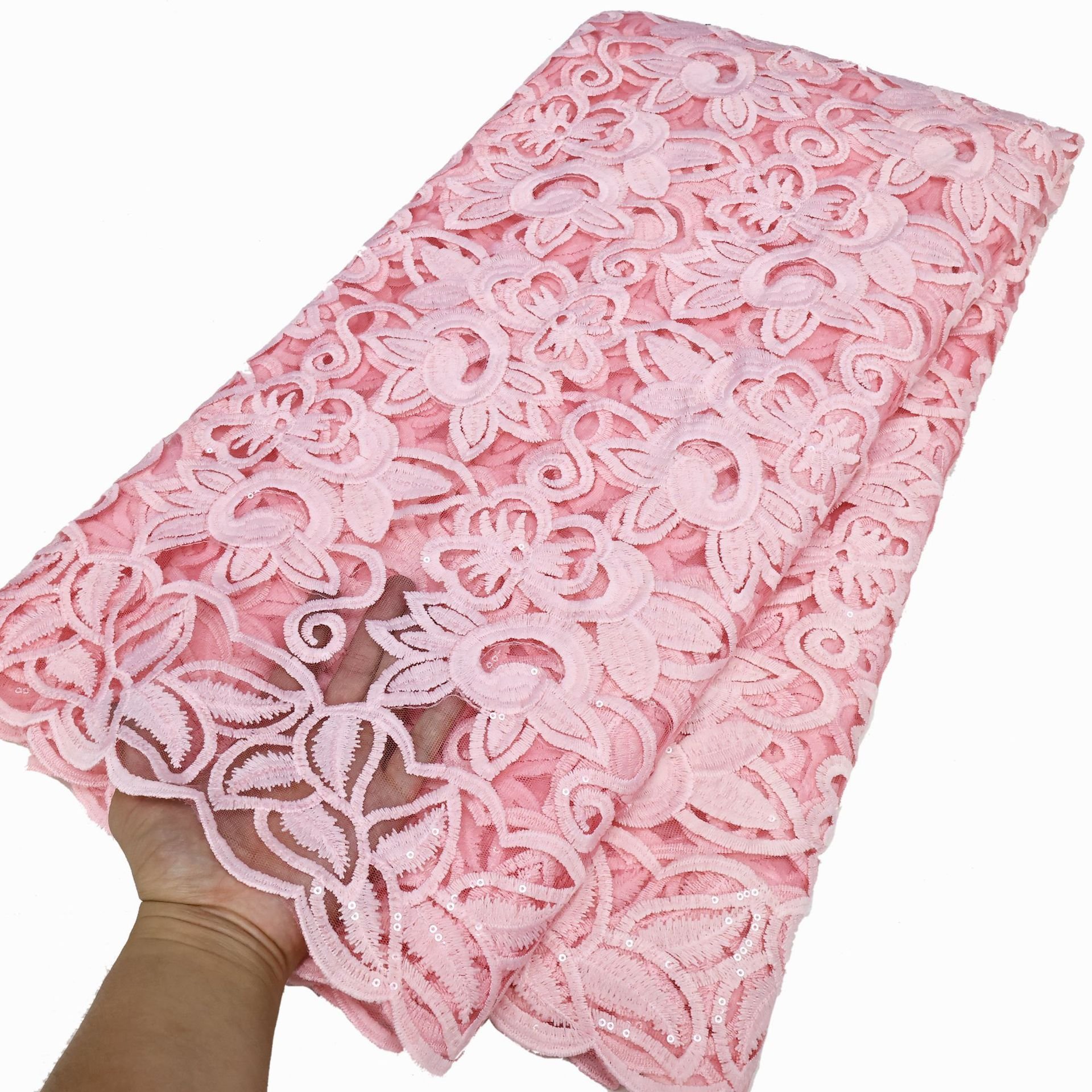 swiss luxury lace high quality africa lace fabric embroidery fabric 2023 nigerian