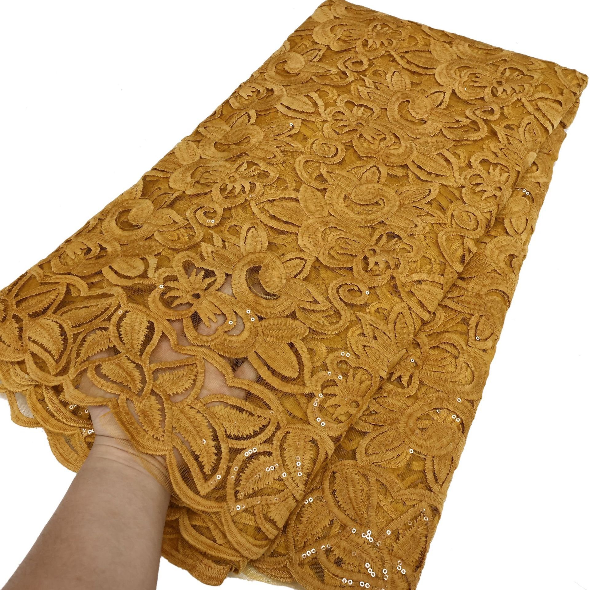 swiss luxury lace high quality africa lace fabric embroidery fabric 2023 nigerian