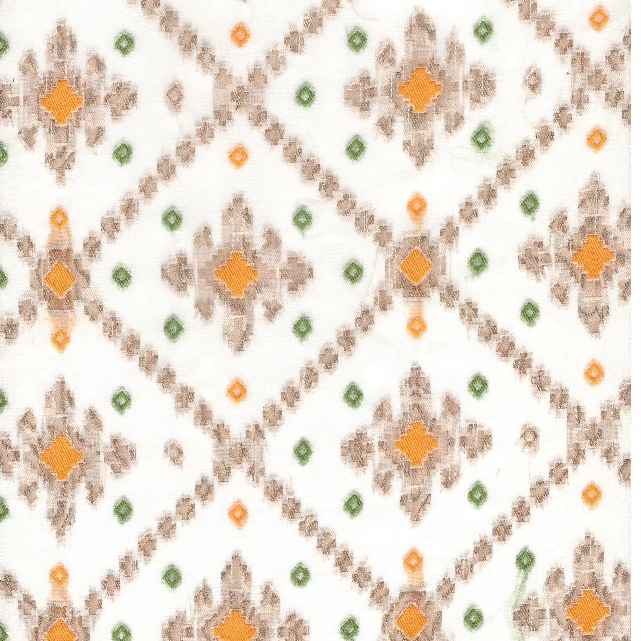 HIGH QUALITY FACTORY HOT SALE DIRECT SUPPLY 100% VISCOSE ORGANZA JACQUARD FABRIC EMBROIDERY FABRIC WITH FREE SAMPLES OFFERED