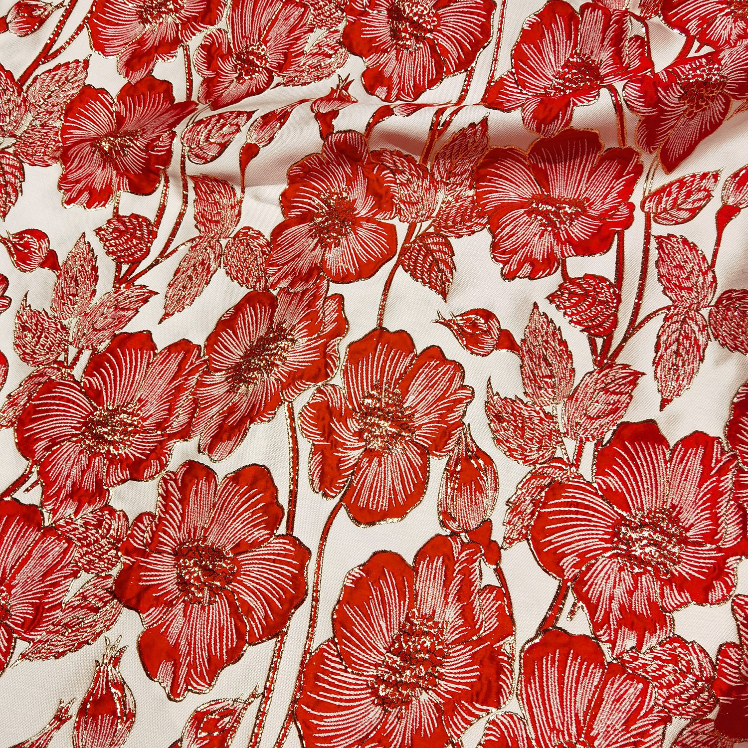 2024 Fashion Design Good Quality Embroidery Pattern Jacquard Brocade Tailor Brocade Fabric For Garments