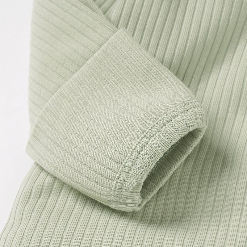 Anti-Slip Footie Baby Girls Boys Leotards Baby Pajamas Zipper Baby Onesie Bodysuit