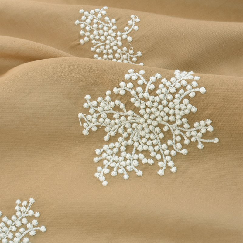 Embroidery On Cotton Fabric For Sleepwear Clothing Mask Swiss Voile Lace Fabric Embroidery