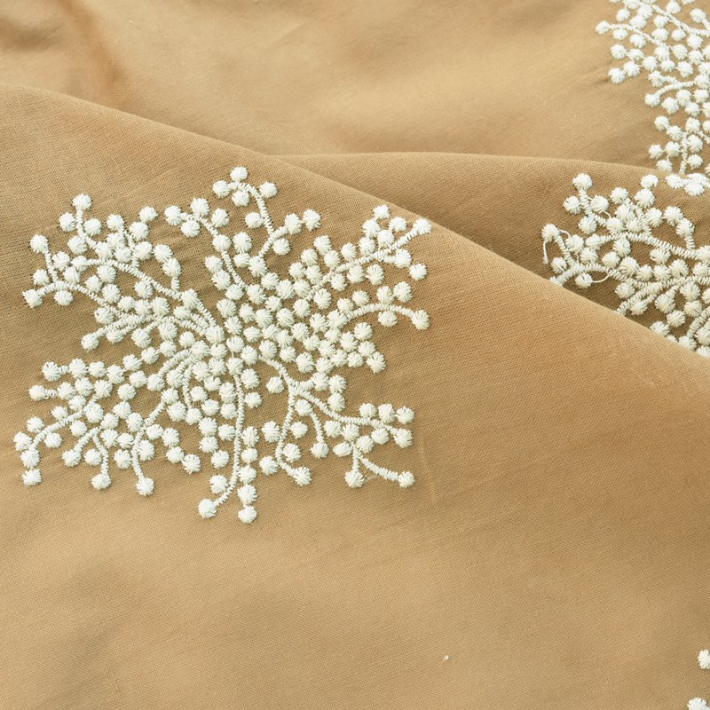 Embroidery On Cotton Fabric For Sleepwear Clothing Mask Swiss Voile Lace Fabric Embroidery