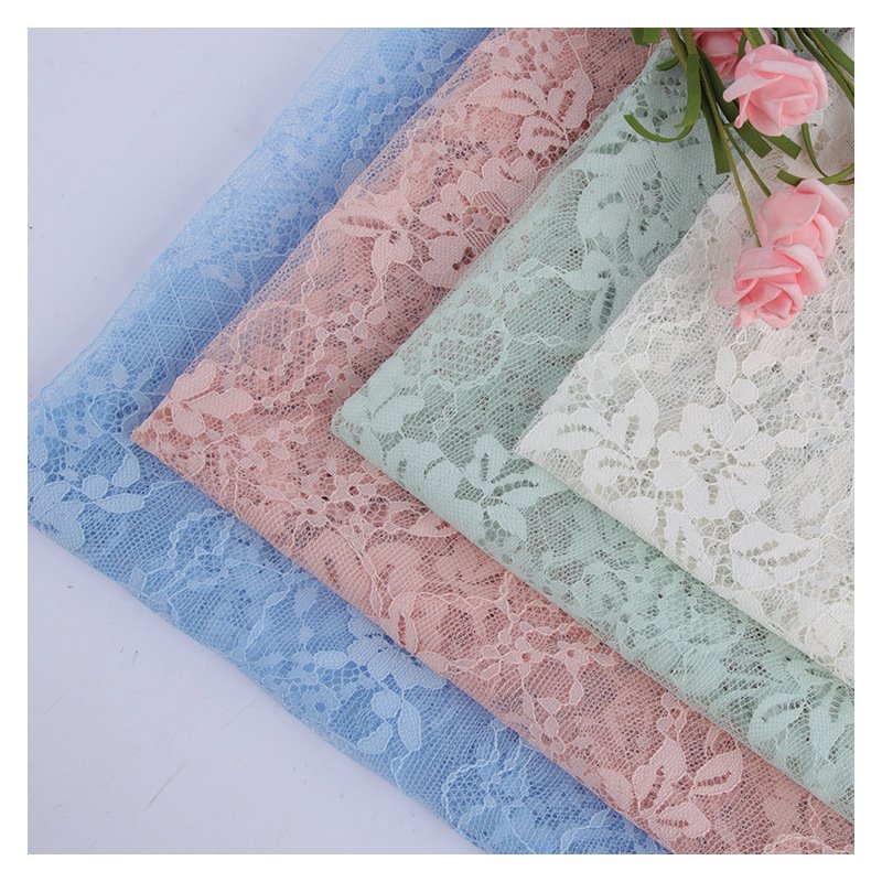 150cm Width 6gsm Polyester Three-dimensional Embroidery Lace Fabric for Dress