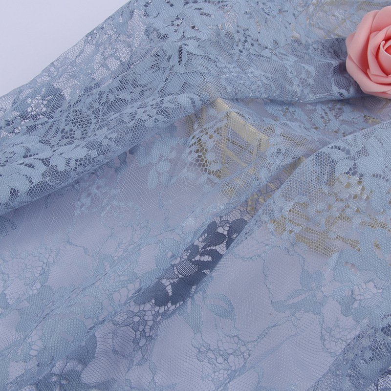 150cm Width 6gsm Polyester Three-dimensional Embroidery Lace Fabric for Dress