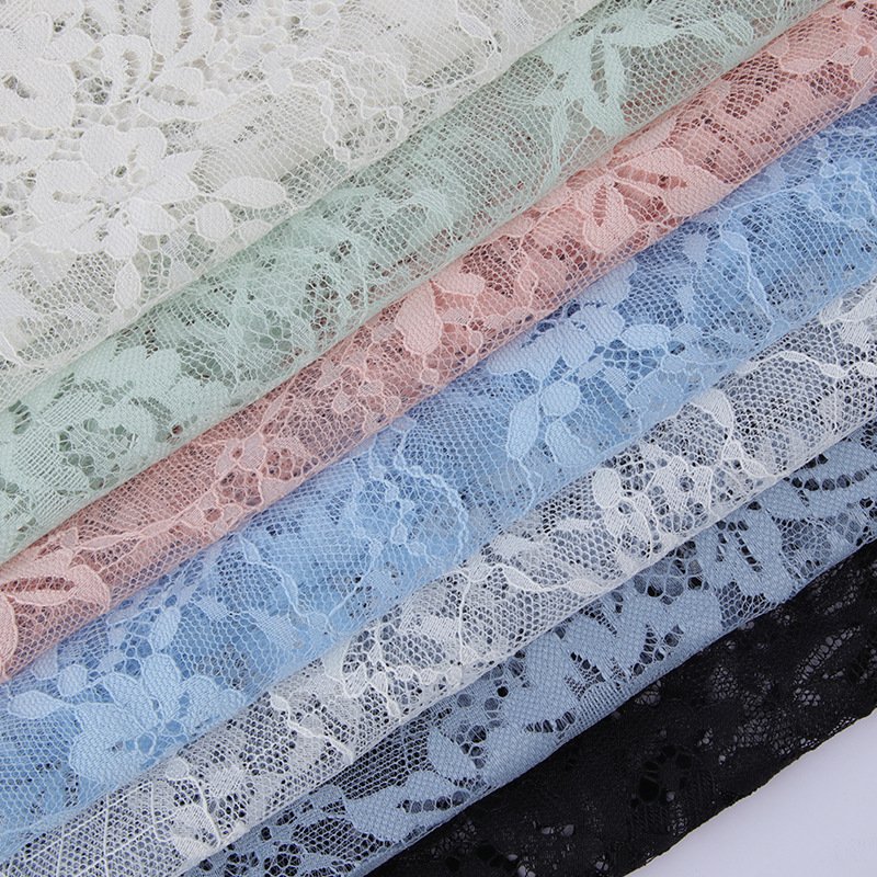 150cm Width 6gsm Polyester Three-dimensional Embroidery Lace Fabric for Dress
