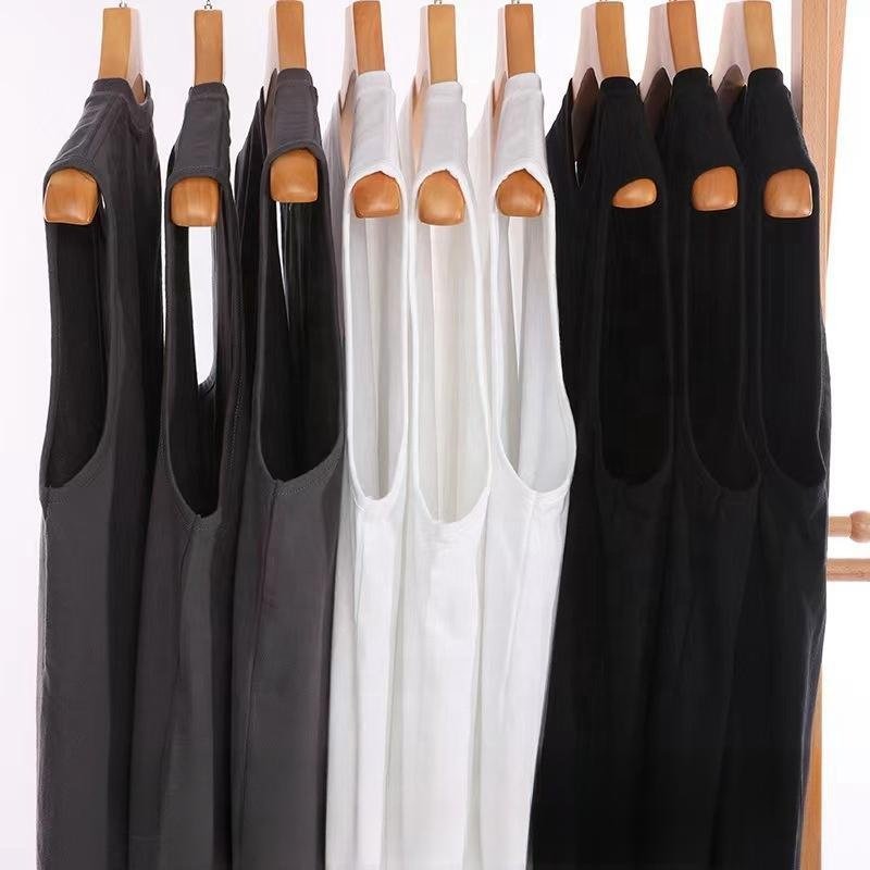 100% cotton 220g Comfort Colors Adult Summer Casual Soft Sleeveless tee running white workout women fitness tank top new