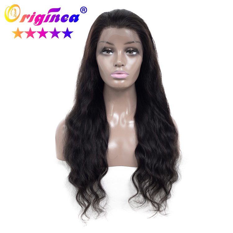 BLT 360 lace front original Human Hair Wigs natural Straight Blonde hair system glueless Wigs for women
