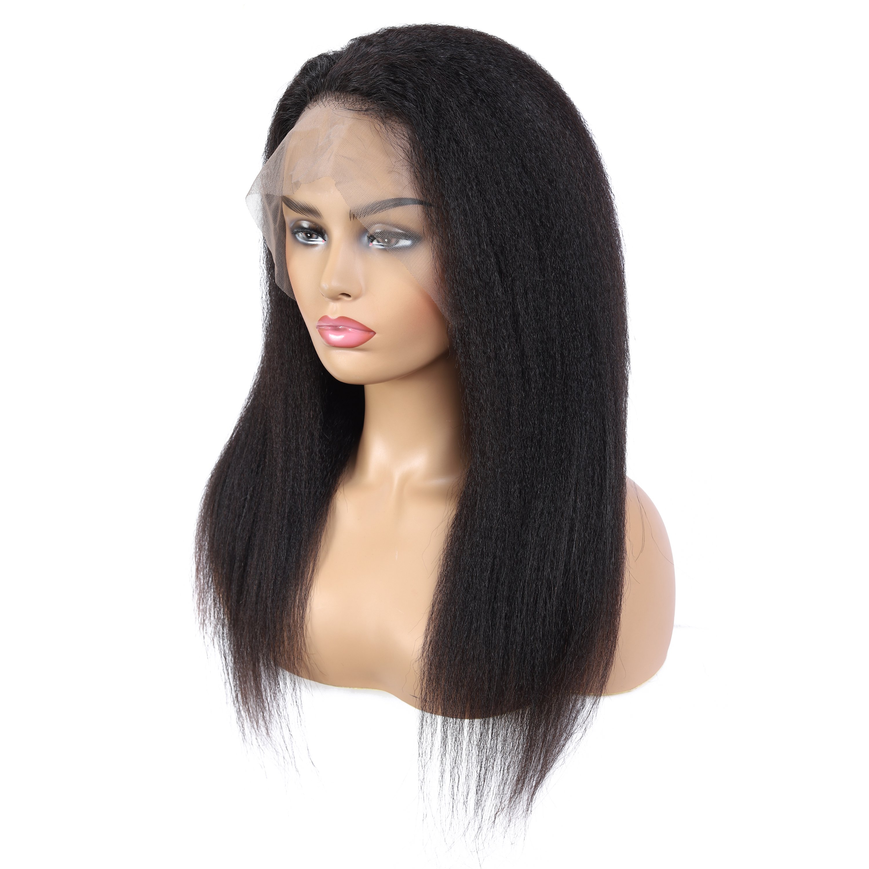 BLT 360 lace front original Human Hair Wigs natural Straight Blonde hair system glueless Wigs for women