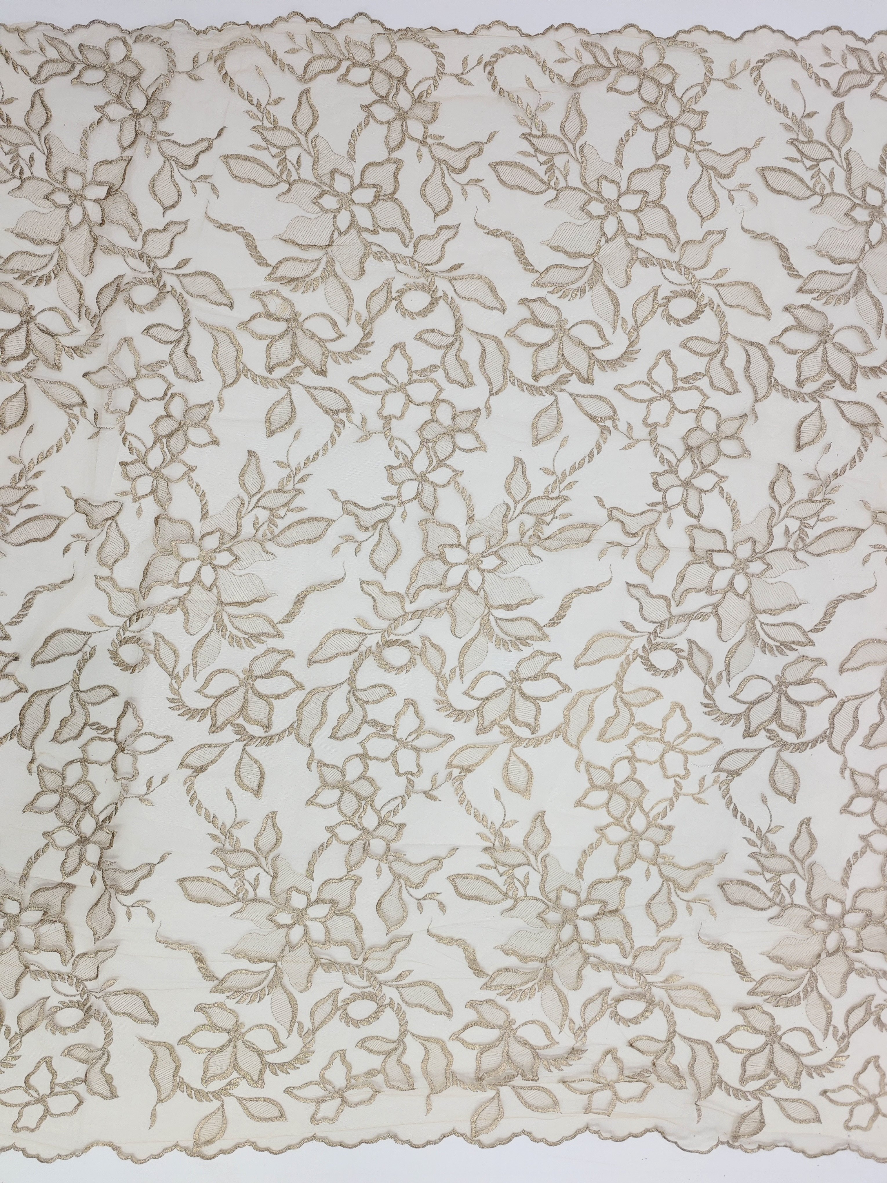 Mesh Rose French Fancy Lace Embroidery Tulle Lace Fabric net fabric for dress embroidery