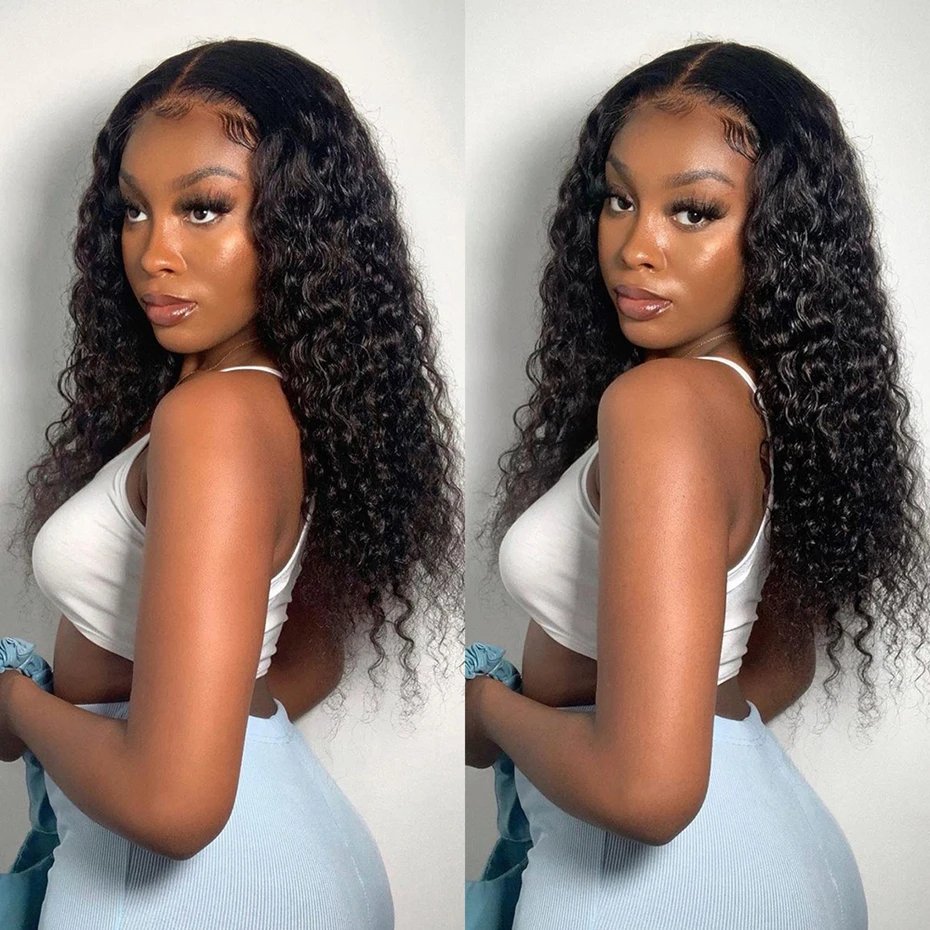 Wholesale Raw Indian Virgin Wigs 13x4 Full Frontal Natural Color Hair Wig For Black Women Transparent Lace Front Human Hair Wigs