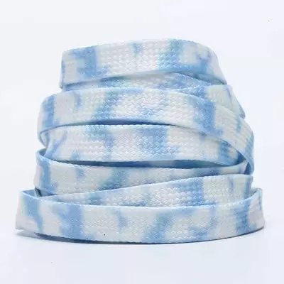 Wholesale Customised Fancy Printed Colorful Ribbon Elasticity Shoe Laces Sneaker Decorative