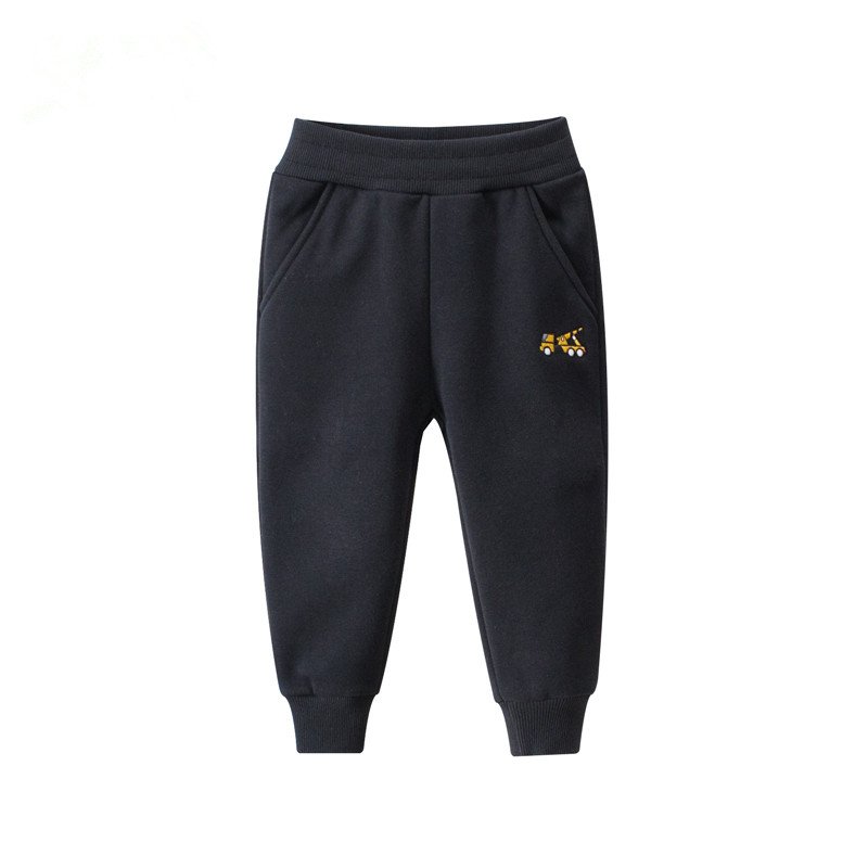 Modern Custom Kids Trousers Breathable Sports Casual Boys Fleece Long Pants