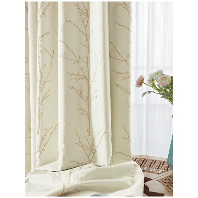 110"inch 280cm width double faced luxury total blackout sunblock design curtain fabric