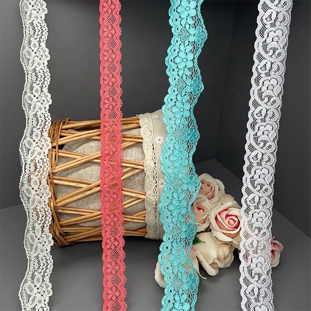 TUTON Custom French Elastic Lace 2.5/3.5/4.4 CM Trim Wholesale For Lingerie